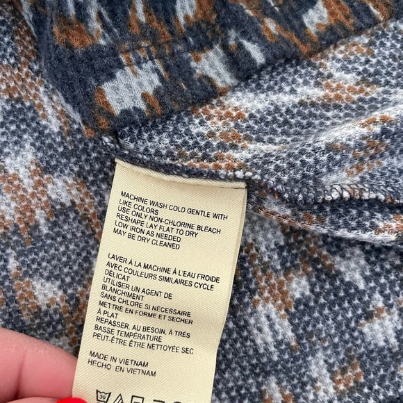 Anthropologie Pilcro waffle knit top - Picture 10 of 11